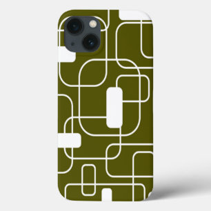 Open and Closed Rectangles – Camo iPhone 13 Case