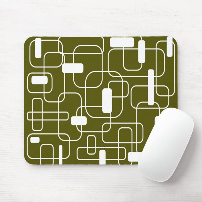 Open and Closed Rectangles – Camo  Mouse Pad (With Mouse)