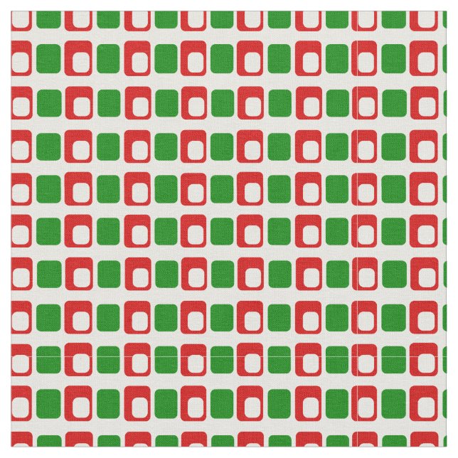 Open and Closed Rectangles  Fabric (Close Up)