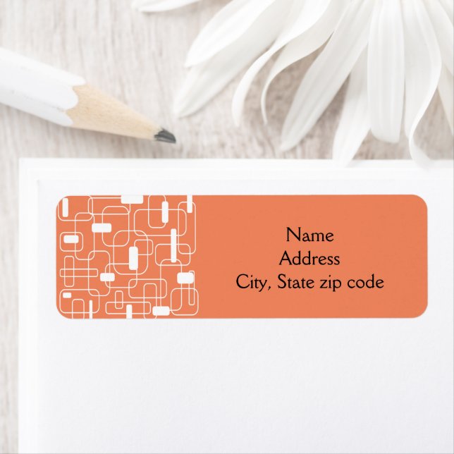 Open and Closed Rectangles  Return Address Label (Insitu)