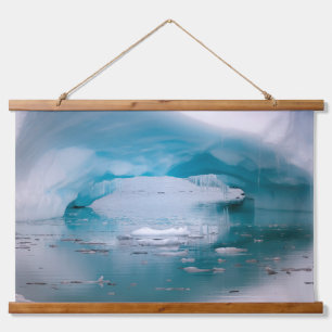 Open Arch Iceberg   Antarctica Hanging Tapestry