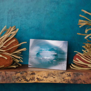 Open Arch Iceberg Antarctica Plaque