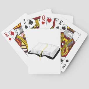 Open Bible Playing Cards