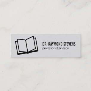 Open Book II Mini Business Card