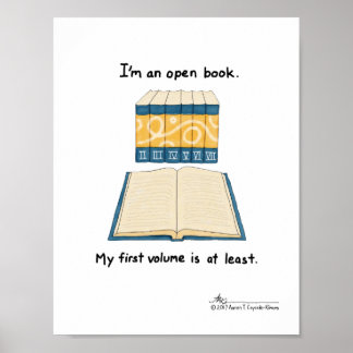 Open Book Print