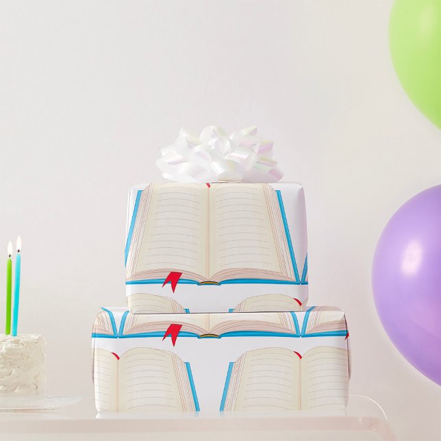 Open Book Wrapping Paper (Creator Uploaded)