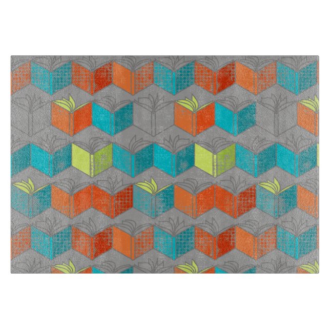 Open books cutting board (Front)