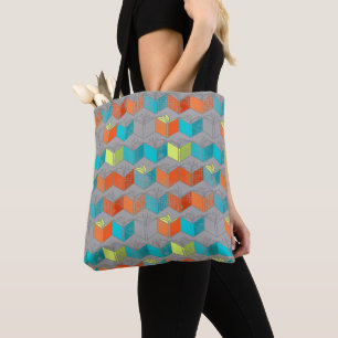 Open books tote bag