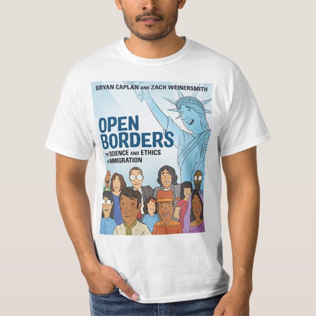 Open Borders T-shirt (Front)