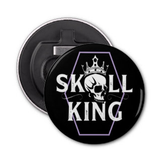 Open bottles, skull design bottle opener