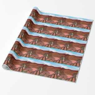 Open Cast Mine Wrapping Paper