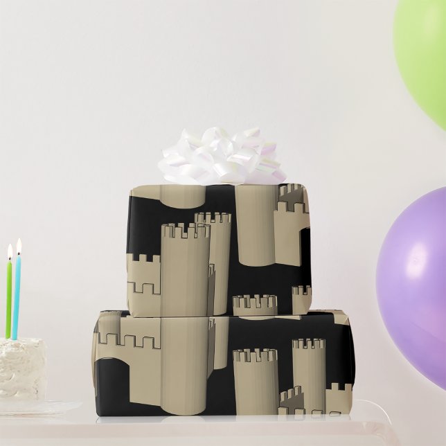 Open Castle Wrapping Paper (Creator Uploaded)