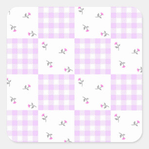 Open & Check (Pink) Square Seal