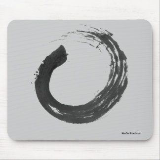 Open Circle Enso Zen Mousepad
