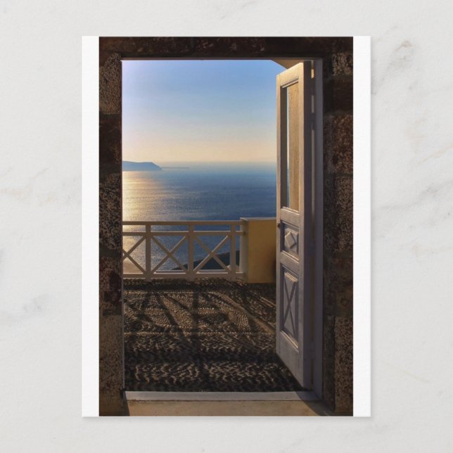 Open door postcard (Front)
