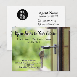 Open Doors Real Estate Referral Card