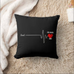 Open Heart Bypass Surgery Heart Attack Survivor Cushion<br><div class="desc">Funny Annnd I'm Back Heartbeat Heart Attack Survivor,  Open-Heart Surgery Survivor,  Coronary Artery Bypass Graft Surgery,  Coronary Heart Disease,  CABG. Great gift for mum,  patient,  aunt,  husband and dad who is recovering after Bypass Graft Surgery.</div>
