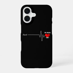 Open Heart Bypass Surgery Heart Attack Survivor iPhone 16 Case