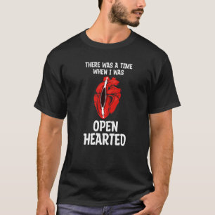 Open Heart Surgery & Bypass Heart Survivor T-Shirt