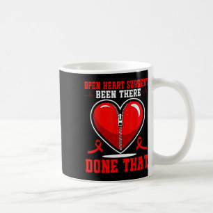 Open Heart Surgery Patients Heart Disease Awarenes Coffee Mug