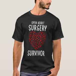Open Heart Surgery Recovery Cardiac Survivor Men W T-Shirt