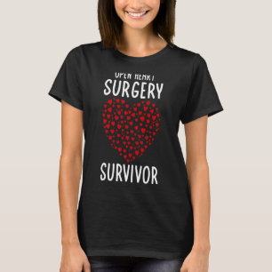 Open Heart Surgery Recovery Cardiac Survivor Men W T-Shirt
