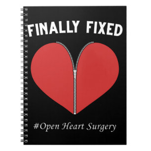 Open Heart Surgery Recovery Operation Bypass Notebook