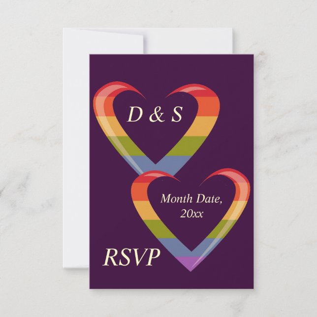 Open Hearts Invitation (Front)