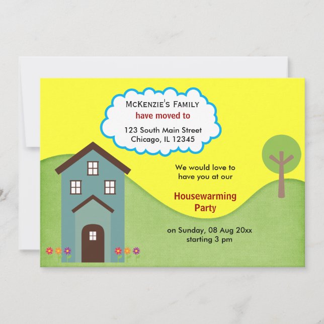 Open House Announcement (Front)