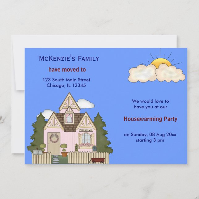 Open House Announcement (Front)