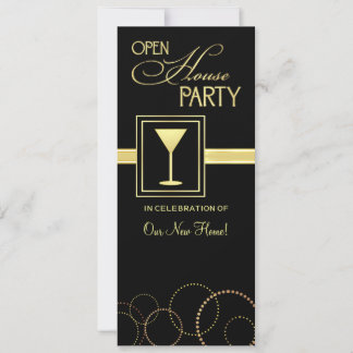 Open House - Cocktail Party Invitations