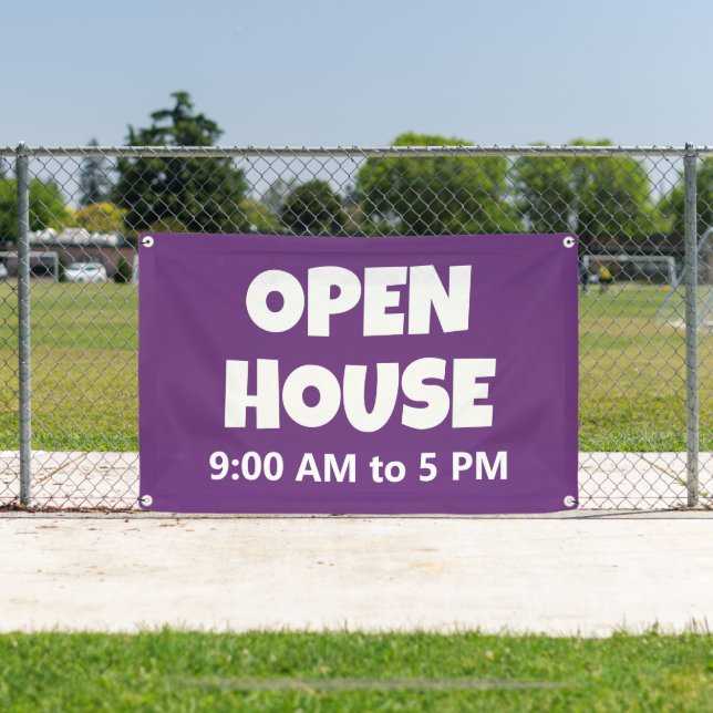 OPEN HOUSE Custom Banner (Insitu)