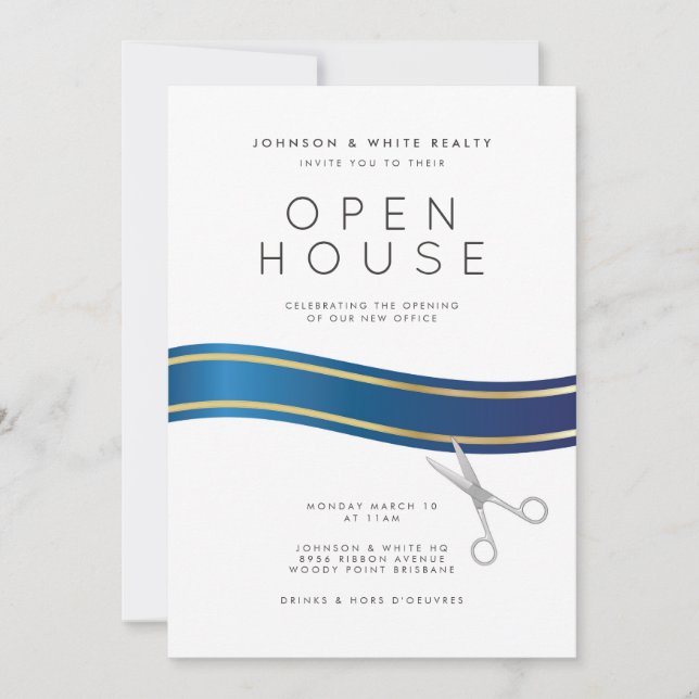 Open House Invitation (Front)