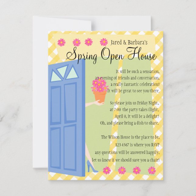 Open House Invitation (Front)