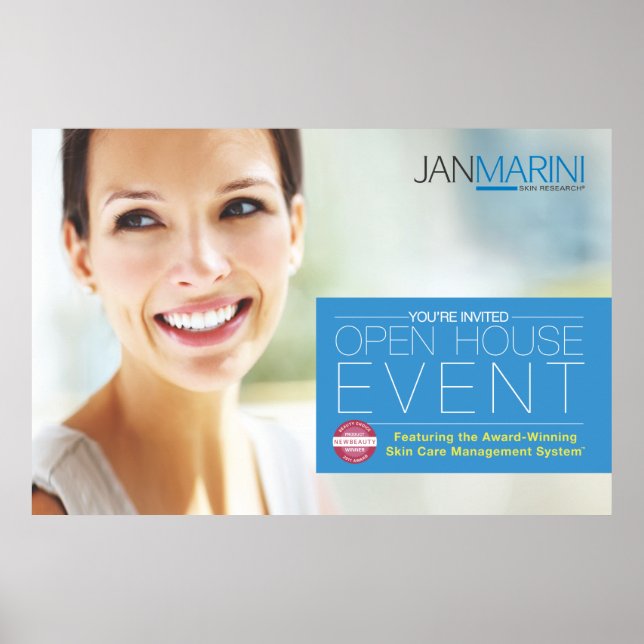 Open House Invitation 45x30" Poster (Front)