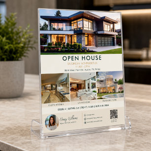 Open House Real Estate Flyer Luxury Realtor