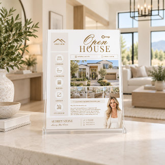 Open House Real Estate Flyer, Real Estate Agent Flyer