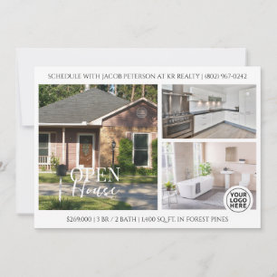 Open House Real Estate Property Flyer Invitation