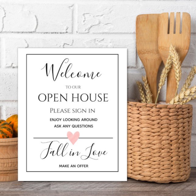 Open House Real Estate Sign, Real Estate  Pedestal Sign (Creator Uploaded)