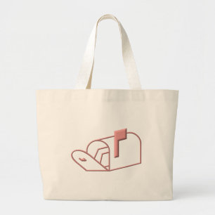 Open Mailbox Large Tote Bag