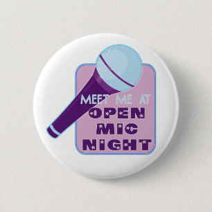 Open Mic Night Button