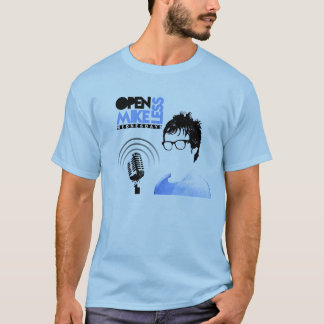 Open Mikeless Tshirt Blue With Tour Dates