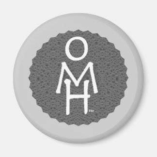 Open Mind & Heart. Be human, be kind. Magnet