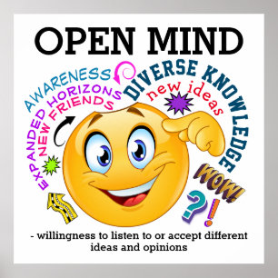 OPEN MIND - Vocabulary  Poster