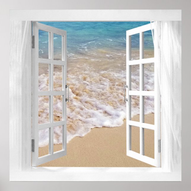 Open Ocean Window  Poster (Front)