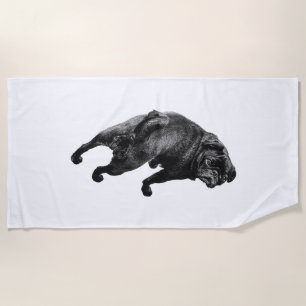 Open Perspective, Playful Ray Beach Towel