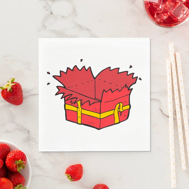 Open Present Napkin (Creator Uploaded)