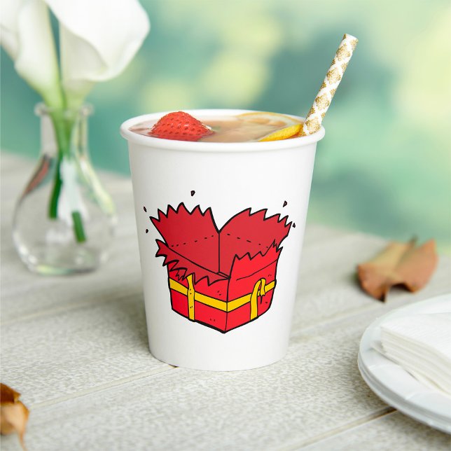 Open Present Paper Cups (Creator Uploaded)