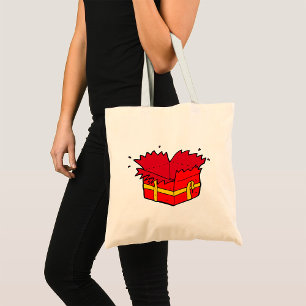 Open Present Tote Bag