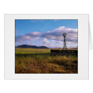 " Open Range Windmill "